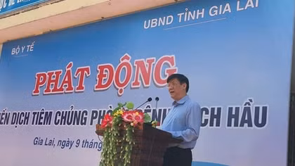 Phát động tiêm vaccine phòng bạch hầu tại 4 tỉnh Tây Nguyên 