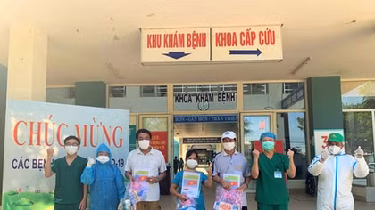 8 bệnh nhân ở Đà Nẵng và Quảng Nam được công bố khỏi bệnh 