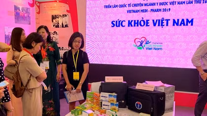 Khai mạc Triển lãm Quốc tế chuyên ngành Y dược Việt Nam 2019