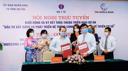 Hơn 126 triệu USD xây dựng, phát triển hệ thống y tế cơ sở ở 13 tỉnh