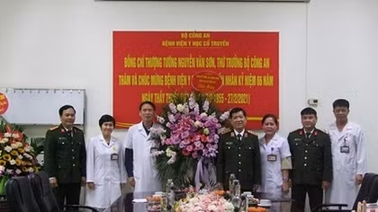 Xứng đáng là đơn vị đầu ngành về Y học cổ truyền trong lực lượng CAND 