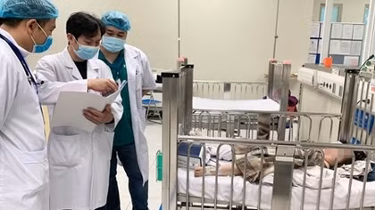 Kết quả chụp sọ não của cháu bé rơi từ tầng 12 không thấy bất thường