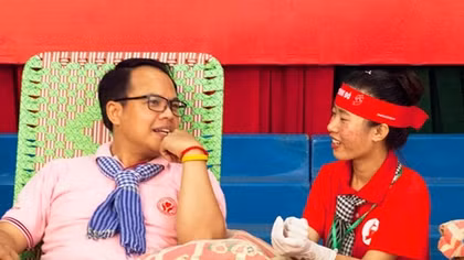 Người đàn ông Thái Lan hiến máu lần thứ 48 tại “Giọt hồng đất Kiên Giang”