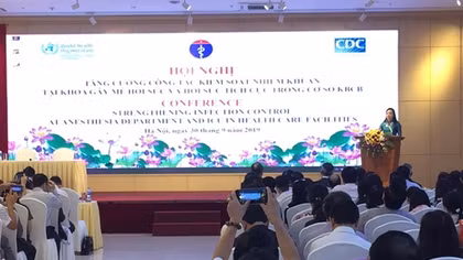 53,9% dụng cụ không được khử khuẩn, tiệt trùng ở khoa Gây mê hồi sức