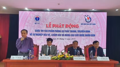 Phát động cuộc thi về sự nghiệp bảo vệ, chăm sóc và nâng cao sức khỏe nhân dân