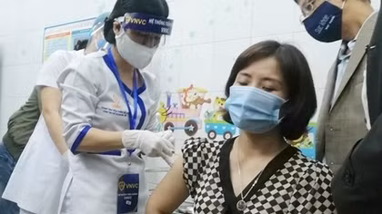 Hải Dương tiêm vaccine COVID-19 làm 2 đợt