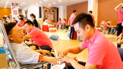 3.000 người đăng ký Hiến máu Youth Day