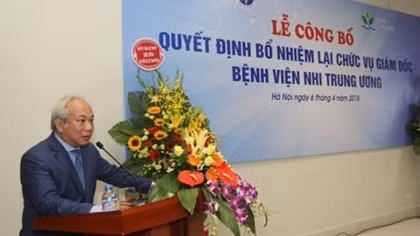Giám đốc Bệnh viện Nhi Trung ương đột tử tại phòng làm việc