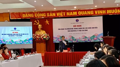 Sớm có hành lang pháp lý cho khám, chữa bệnh từ xa
