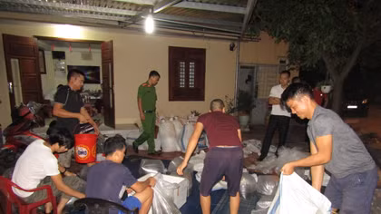  45.000 con cá giống nhập lậu về bán cho trại nuôi cá