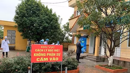 Khoanh vùng cách ly, kiểm soát y tế toàn bộ xã Sơn Lôi