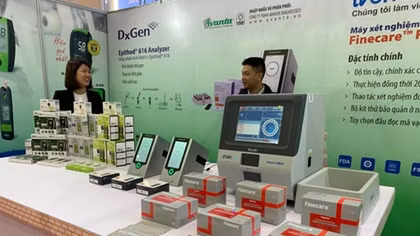 180 doanh nghiệp tham gia Triển lãm quốc tế chuyên ngành y dược lần thứ 26