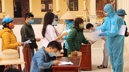 Không ca mắc mới, siết chặt cấp giấy ra vào khu công nghiệp Cẩm Giàng