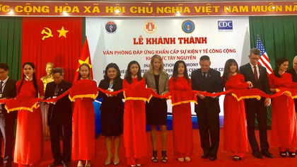 Khánh thành Văn phòng đáp ứng khẩn cấp sự kiện y tế khu vực Tây Nguyên