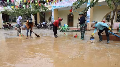 Bộ Y tế yêu cầu đảm bảo nước sạch, vệ sinh môi trường mùa mưa lũ