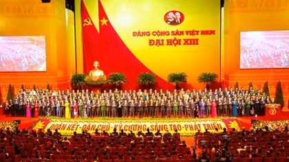 Ban Chấp hành Trung ương khoá XIII ra mắt Đại hội