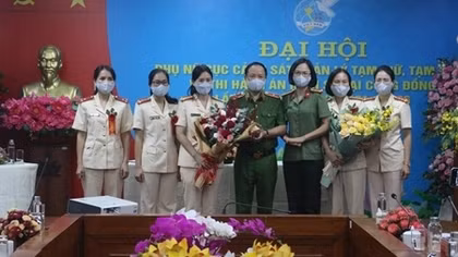 Hội phụ nữ Cục Cảnh sát Quản lý tạm giữ, tạm giam và thi hành án hình sự tại cộng đồng Đại hội lần thứ I