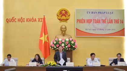 Đề nghị điều chỉnh Chương trình xây dựng luật, pháp lệnh năm 2019