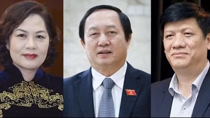 Giới thiệu nhân sự Thống đốc Ngân hàng và 2 bộ trưởng