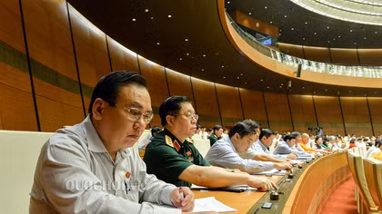 Quốc hội thông qua Chương trình xây dựng luật, pháp lệnh năm 2019