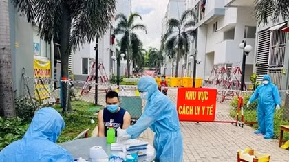 Bình Dương thêm 2 ca dương tính với SARS-CoV-2 tại Chung cư Ehome 4
