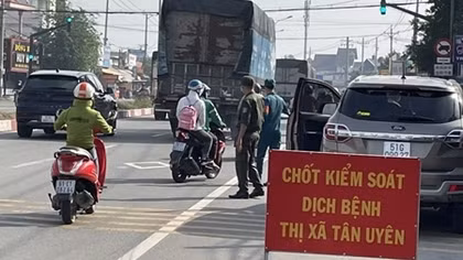 Cách ly xã hội 3 phường ở thị xã Tân Uyên (Bình Dương) theo chỉ thị 16