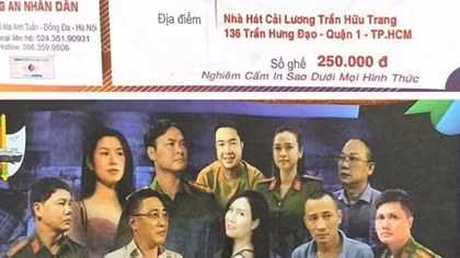 Giả danh "cán bộ Nhà hát CAND" bán vé xem biểu diễn nghệ thuật