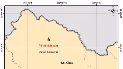 Động đất 4,9 độ richter ở Lai Châu