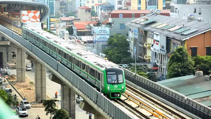 Đường sắt đô thị Cát Linh – Hà Đông chính thức vận hành từ tháng 4