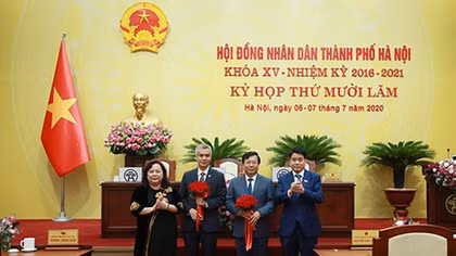 HĐND TP Hà Nội miễn nhiệm, bầu mới một số nhân sự