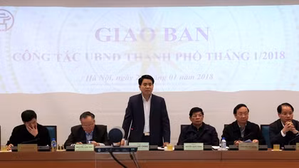 Chủ tịch Hà Nội nghi ngờ nước sạch sinh hoạt có vấn đề