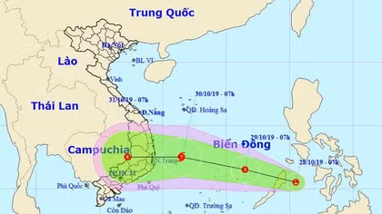 Triển khai các biện pháp ứng phó với áp thấp có khả năng mạnh lên thành bão