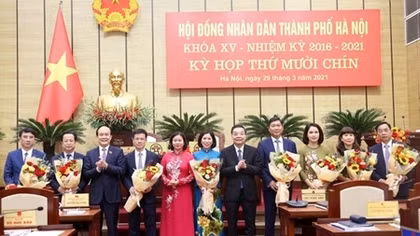 Hà Nội bầu bổ sung 7 Ủy viên UBND thành phố 