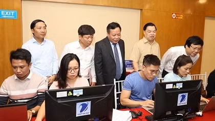 Khai trương Trung tâm báo chí Đại hội lần thứ XVII Đảng bộ TP Hà Nội