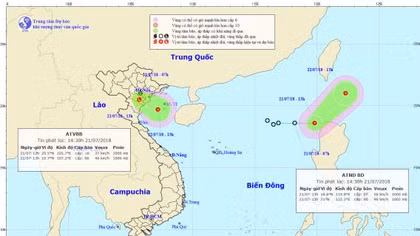 Bão Sơn Tinh "tái sinh" kinh dị thành áp thấp nhiệt đới nguy hiểm