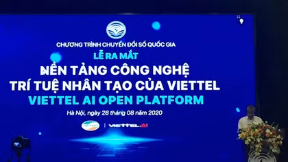 Ra mắt nền tảng công nghệ trí tuệ nhân tạo Viettel AI Open Platform 