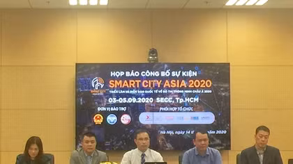 Hơn 10.000 đại biểu dự Triễn lãm quốc tế đô thị thông minh Châu Á