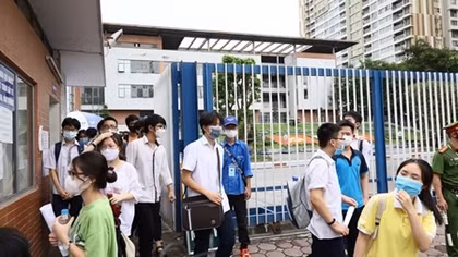 2 thí sinh vi phạm quy chế trong ngày thi đầu tiên