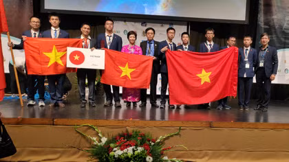 Việt Nam giành Huy chương vàng Olympic Quốc tế IOAA 2019