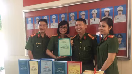 Học viện CSND ra mắt bộ từ điển Công an song ngữ