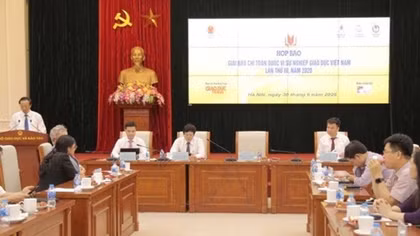 Phát động giải báo chí toàn quốc “Vì sự nghiệp Giáo dục Việt Nam” năm 2020