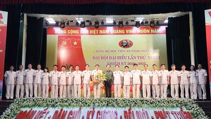 Xứng đáng là cơ sở giáo dục đào tạo hàng đầu của lực lượng CAND