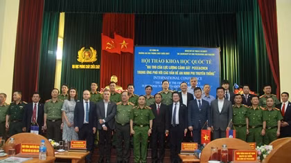 Hội thảo khoa học quốc tế “Vai trò của lực lượng Cảnh sát PCCC &CNCH trong ứng phó với các vấn đề an ninh phi truyền thống”