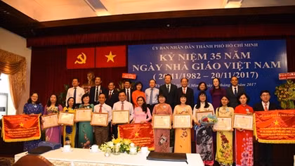 TP HCM kỷ niệm ngày Nhà giáo Việt Nam