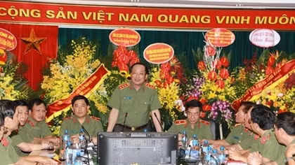 Thứ trưởng Nguyễn Văn Thành chúc mừng các cơ quan báo chí CAND