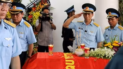 Quê nhà đón Đại tá, phi công Trần Quang Khải