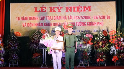 Trại giam Nà Tấu kỷ niệm 10 năm thành lập