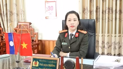 Nữ Phó Hiệu trưởng đầu tiên của lực lượng CAND