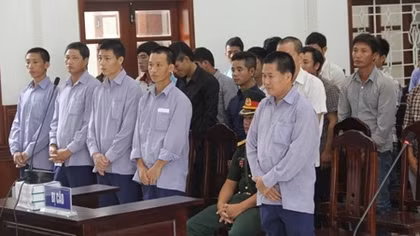 Xét xử Đồn phó Biên phòng "bắt tay" với lâm tặc phá rừng pơ mu