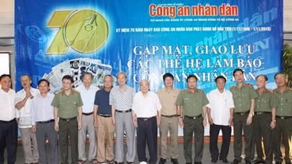 Tri ân, tiếp lửa cho những người làm nên thương hiệu Báo CAND
